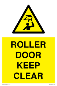 ROLLER DOOR KEEP CLEAR